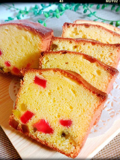 ☆ドライフルーツ入りパウンドケーキ☆-レシピのメイン写真