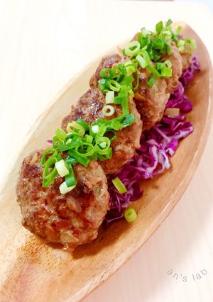 大人の♡ガーリックスパイスハンバーグ-レシピのメイン写真