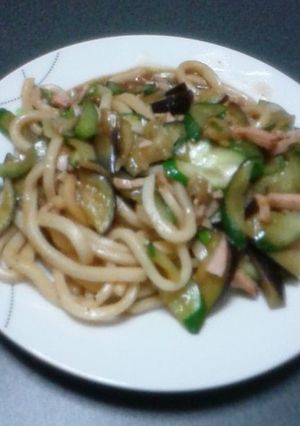 夏の焼うどん-レシピのメイン写真