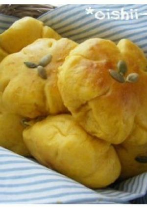 HBで作る『かぼちゃパン』-レシピのメイン写真