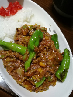 ししとうのホットキーマカレー-レシピのメイン写真