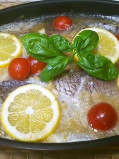 鯛の玉ねぎソース煮込み-レシピのメイン写真