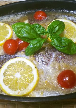 鯛の玉ねぎソース煮込み-レシピのメイン写真