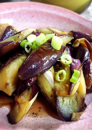 簡単☆すき焼きのたれでなすの生姜焼き-レシピのメイン写真