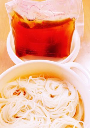 セリアのランチボックスでそうめん弁当-レシピのメイン写真