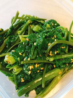 簡単で美味しい!空芯菜のナムル-レシピのメイン写真