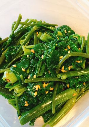 簡単で美味しい！空芯菜のナムル-レシピのメイン写真