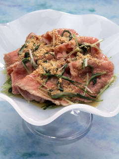 京みず菜の冷しゃぶ-レシピのメイン写真