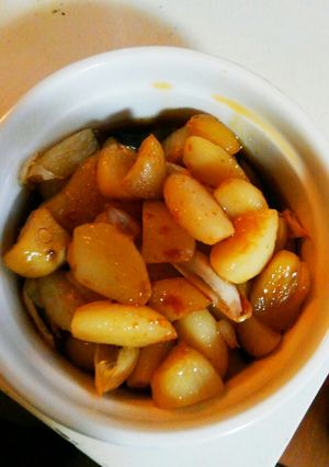 簡単☆揚げニンニクの醤油漬け-レシピのメイン写真