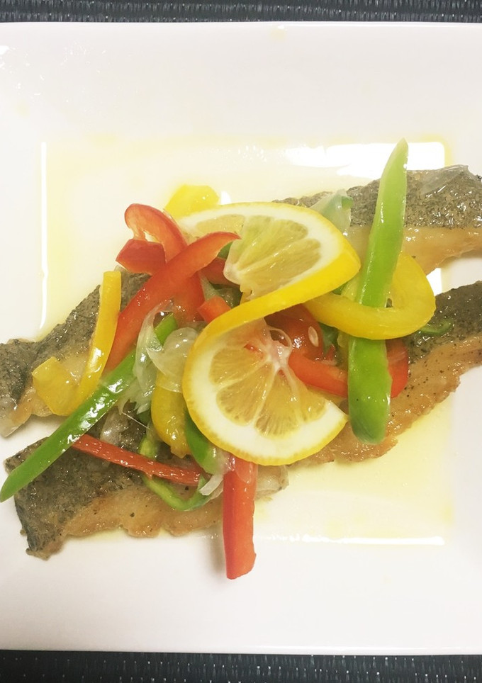 揚げ白身魚と野菜のマリネ-レシピのメイン写真