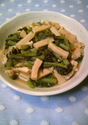 大根の葉煮びたし-レシピのメイン写真