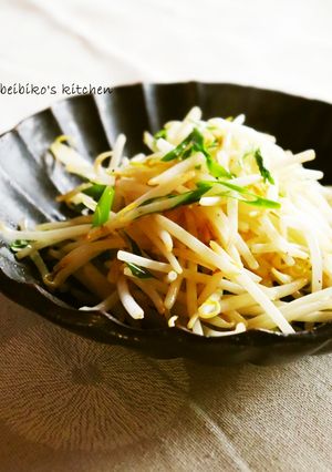 シャキッと中華風もやし炒め-レシピのメイン写真