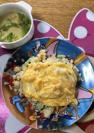 ひと手間で子供が大好きな炒飯-レシピのメイン写真