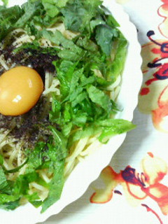 ✿大葉と❀ゆかりの✿超和風パスタ-レシピのメイン写真