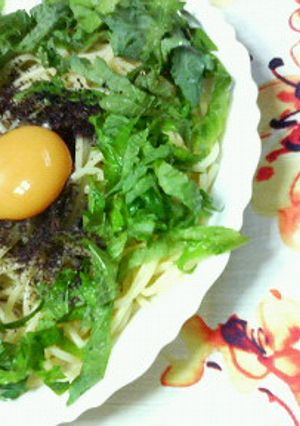 ✿大葉と❀ゆかりの✿超和風パスタ-レシピのメイン写真