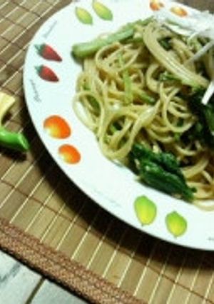 中華風✿小松菜エッグ❀パスタ✿-レシピのメイン写真