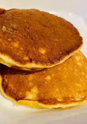 幼児食 バナナパンケーキ@覚書-レシピのメイン写真