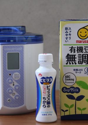 飲むビフィズス菌のちからで豆乳ヨーグルト-レシピのメイン写真