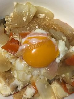厚揚げのすき焼き風丼-レシピのメイン写真