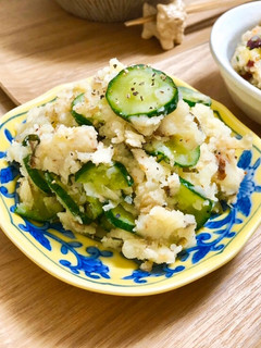 大葉とミョウガの和風ポテサラ*vegan-レシピのメイン写真