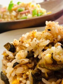 【漬物アレンジ】キューちゃんチャーハン-レシピのメイン写真