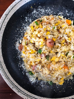 【簡単】粉チーズが合う洋風チャーハン-レシピのメイン写真