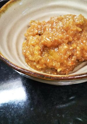 ご飯のお供に♪レンジで簡単＊ネギ味噌＊-レシピのメイン写真