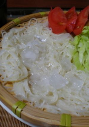 ピリ辛サラダそうめん-レシピのメイン写真