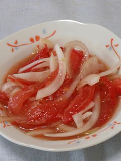 トマトと玉葱のマリネ-レシピのメイン写真