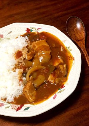 牛じゃなくて豚！ポークハヤシライス-レシピのメイン写真