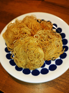 残ったそうめんで〜そうめん煎餅-レシピのメイン写真