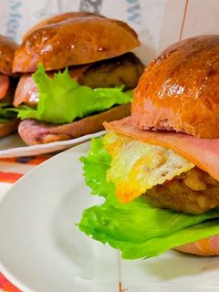 グラムバーガー(ハンバーガー)-レシピのメイン写真