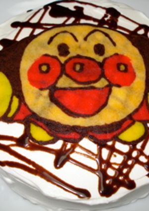 アンパンマンケーキ-レシピのメイン写真
