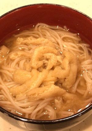 残ったそうめんで、そうめん味噌汁!-レシピのメイン写真