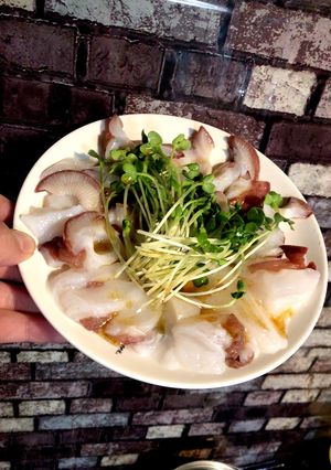 簡単！タコのカルパッチョ-レシピのメイン写真