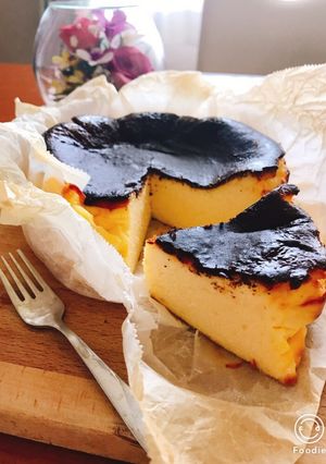真っ黒が美味しい♡♡バスク風チーズケーキ-レシピのメイン写真