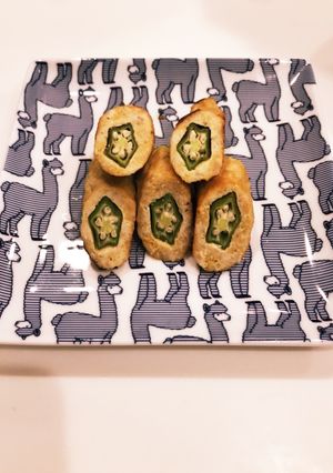 ❁オクラの味噌つくね❁-レシピのメイン写真