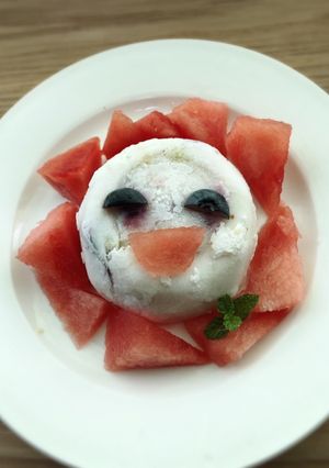 フローズンヨーグルト 赤ちゃんもOK-レシピのメイン写真