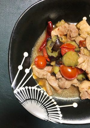 夏野菜と鶏肉のコンソメ煮-レシピのメイン写真