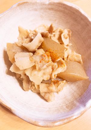 豚バラとこんにゃくの甘辛煮-レシピのメイン写真