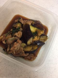 茄子と豚こまの大葉味噌焼き-レシピのメイン写真
