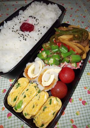 野菜たっぷり男子弁当 60-レシピのメイン写真