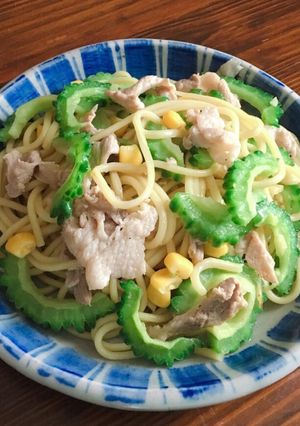 【夏料理】苦くない？！ゴーヤ焼きそば-レシピのメイン写真