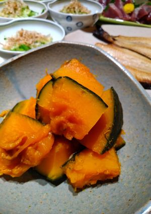 しっとり甘いカボチャの柔らか煮-レシピのメイン写真