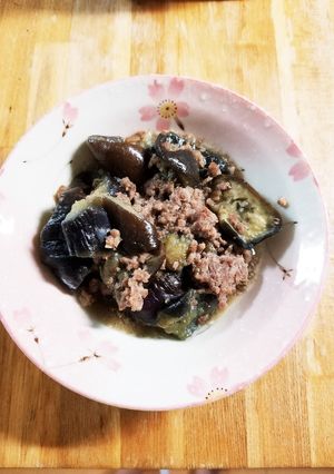 レンジで簡単 なすそぼろ-レシピのメイン写真