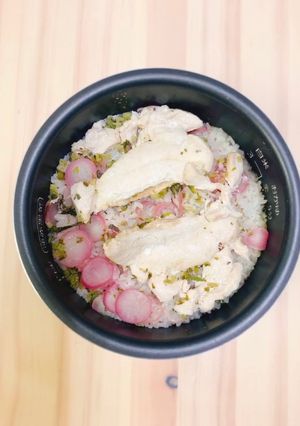 【簡単】入れるだけ！ささみの炊き込みご飯-レシピのメイン写真