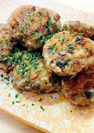 【ヘルシー】いわしでお魚ハンバーグ-レシピのメイン写真