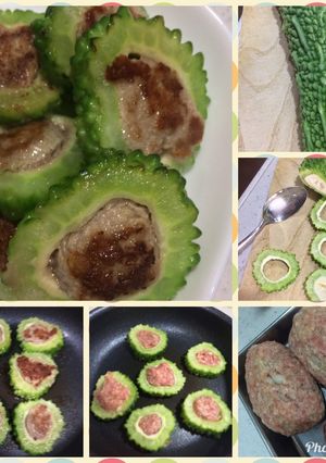 ゴーヤハンバーグ-レシピのメイン写真