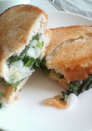 しそ風味♥あつあつホットサンド-レシピのメイン写真