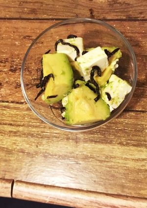 アボカドクリームチーズ-レシピのメイン写真